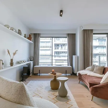 Huswell - High End Apartment Nearby The Beach In Knokke With Parking Extérieur photo